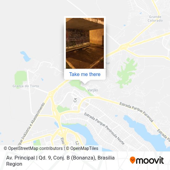 Av. Principal | Qd. 9, Conj. B (Bonanza) map