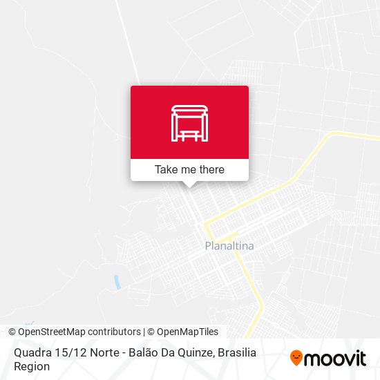 Mapa Quadra 15 / 12 Norte - Balão Da Quinze