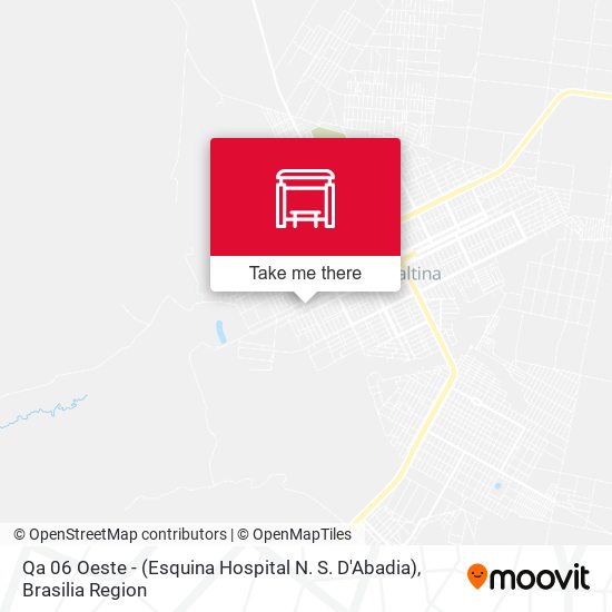 Qa 06 Oeste - (Esquina Hospital N. S. D'Abadia) map