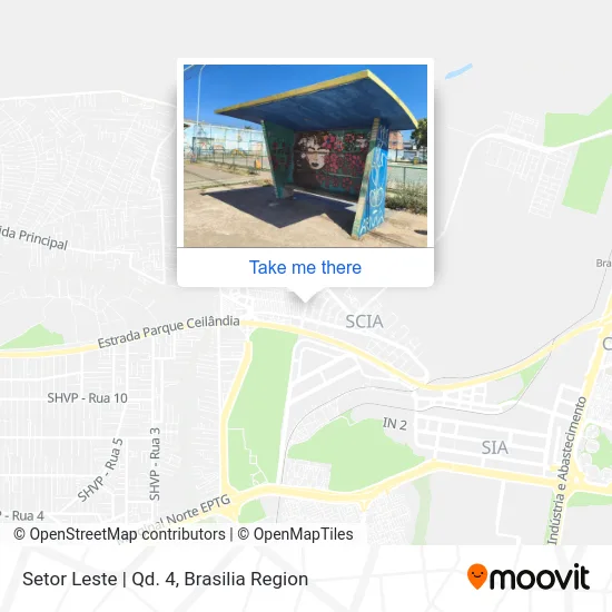 Setor Leste | Qd. 4 map