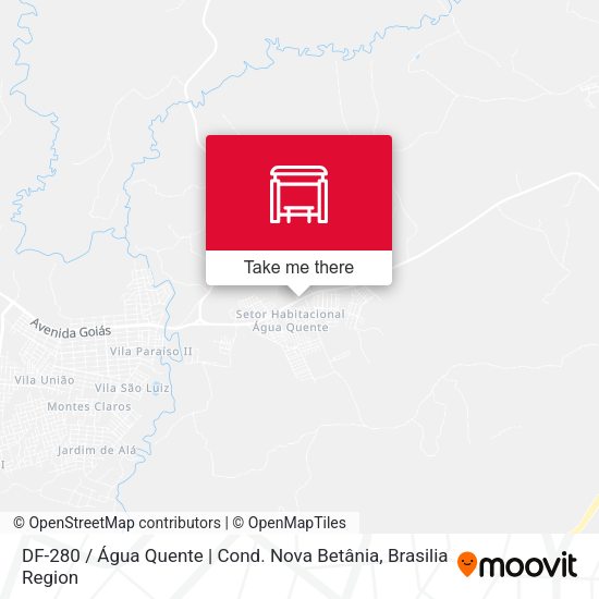 DF-280 / Água Quente | Cond. Nova Betânia map