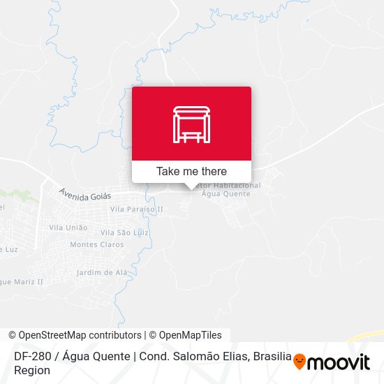 DF-280 / Água Quente | Cond. Salomão Elias map