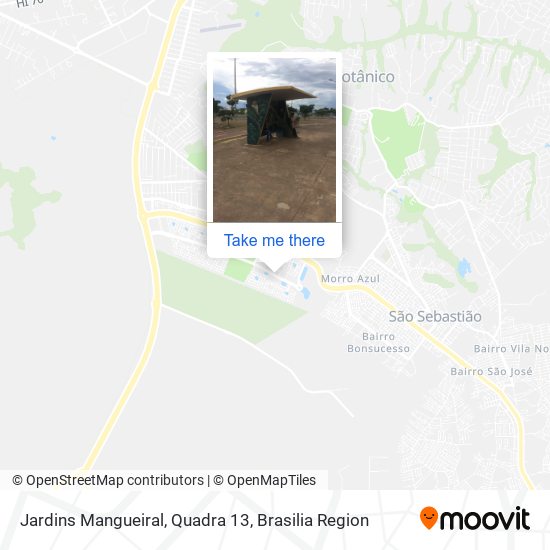 Jardins Mangueiral, Quadra 13 map
