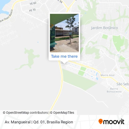 Av. Mangueiral | Qd. 01 map