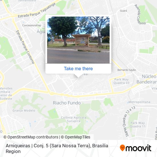 Arniqueiras | Conj. 5 (Sara Nossa Terra) map