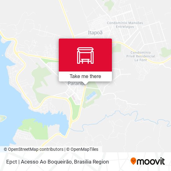 Epct | Acesso Ao Boqueirão map