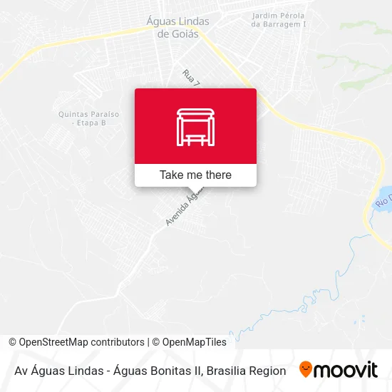 Av Águas Lindas - Águas Bonitas II map