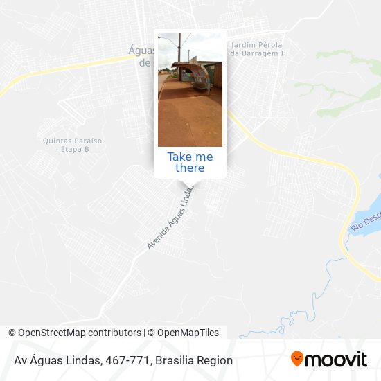Av Águas Lindas, 467-771 map