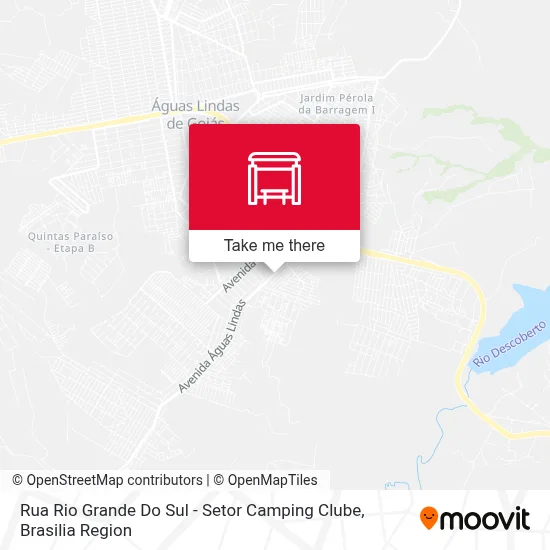 Rua Rio Grande Do Sul - Setor Camping Clube map