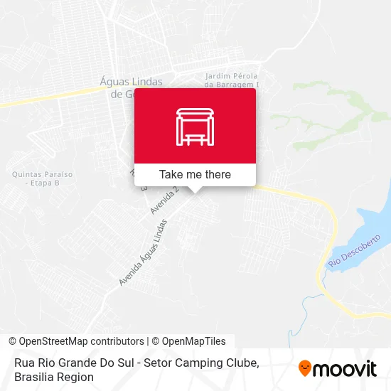 Rua Rio Grande Do Sul - Setor Camping Clube map