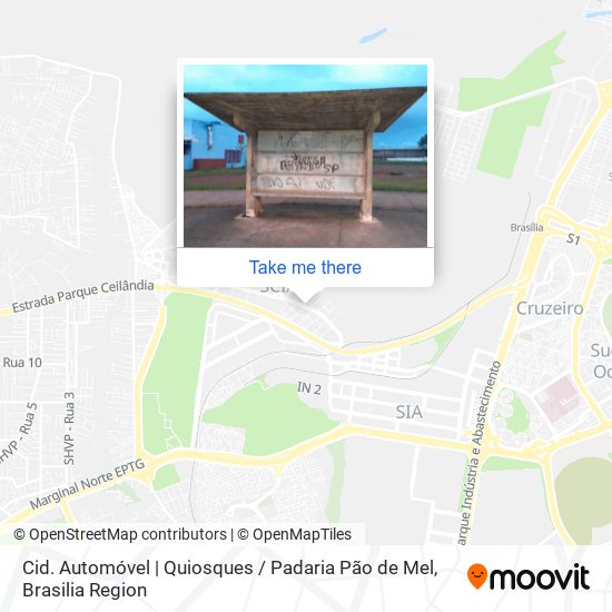 Cid. Automóvel | Quiosques / Padaria Pão de Mel map