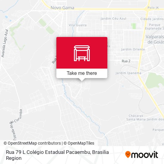 Rua 79 L Colégio Estadual Pacaembu map