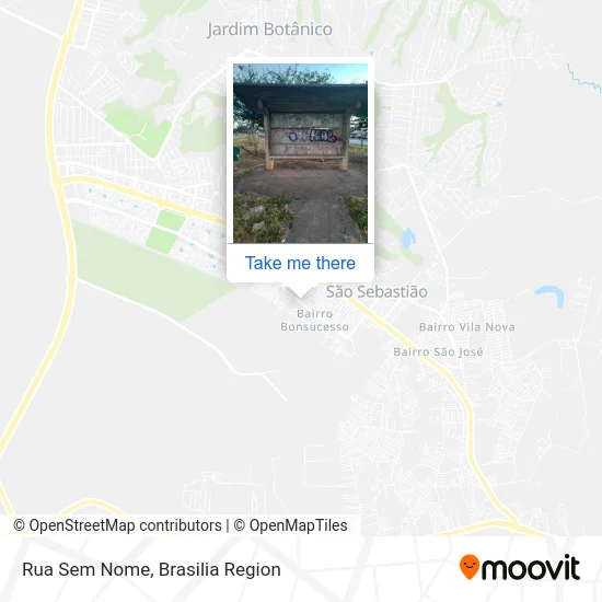 Rua Sem Nome map