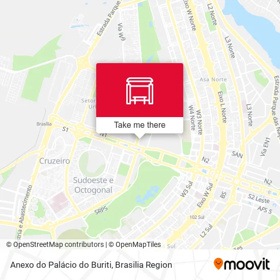 Anexo do Palácio do Buriti map