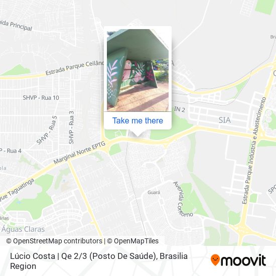 Lúcio Costa | Qe 2 / 3 (Posto De Saúde) map