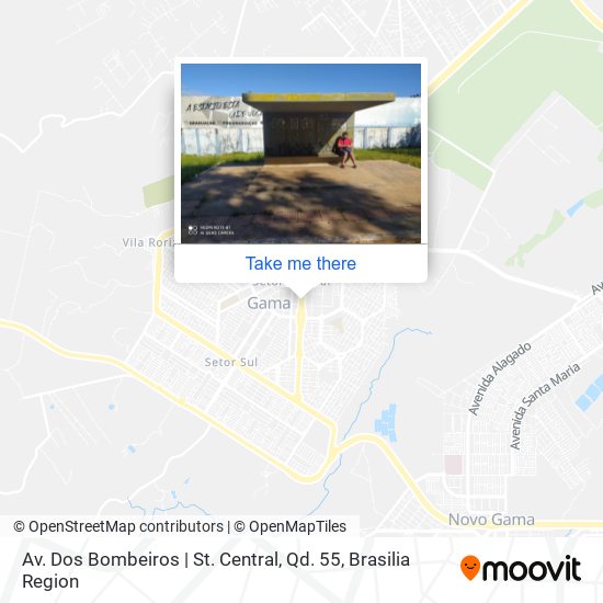 Av. Dos Bombeiros | St. Central, Qd. 55 map