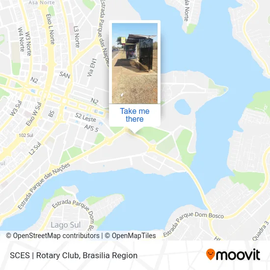 SCES | Rotary Club map