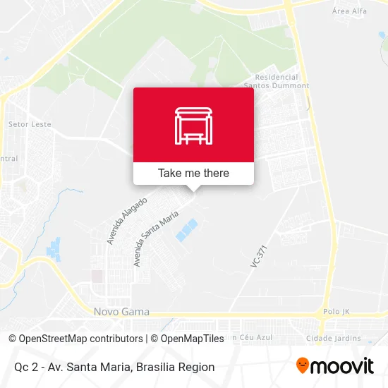 Qc 2 - Av. Santa Maria map