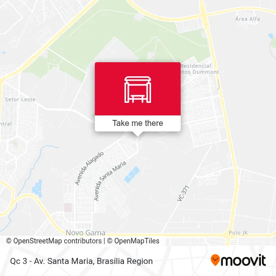 Qc 3 - Av. Santa Maria map