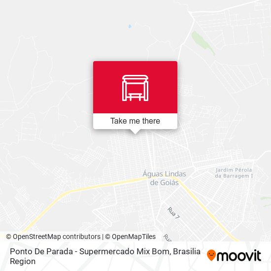 Ponto De Parada - Supermercado Mix Bom map