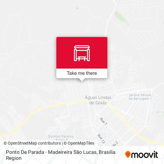 Ponto De Parada - Madeireira São Lucas map