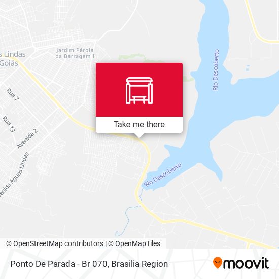 Ponto De Parada - Br 070 map
