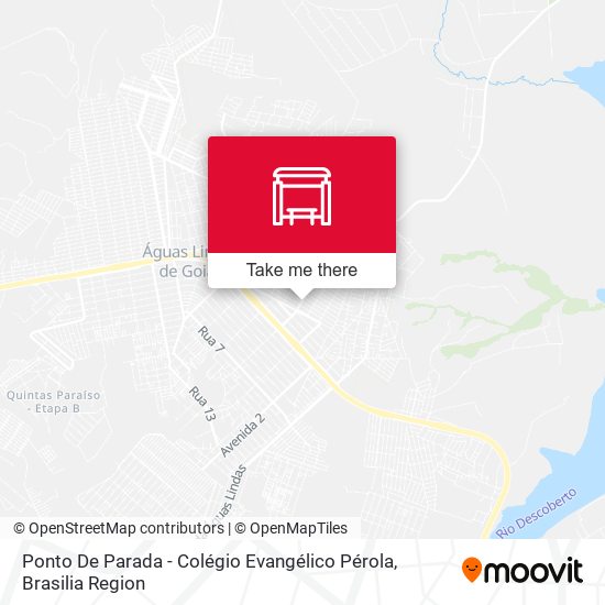 Ponto De Parada - Colégio Evangélico Pérola map