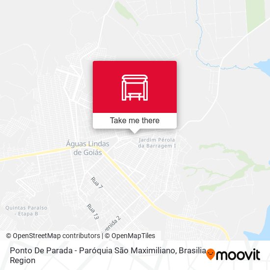 Ponto De Parada - Paróquia São Maximiliano map