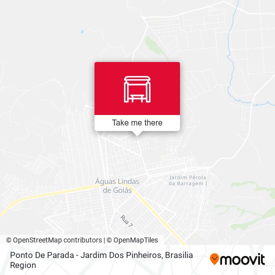 Ponto De Parada - Jardim Dos Pinheiros map
