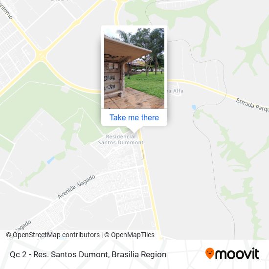 Qc 2 - Res. Santos Dumont map