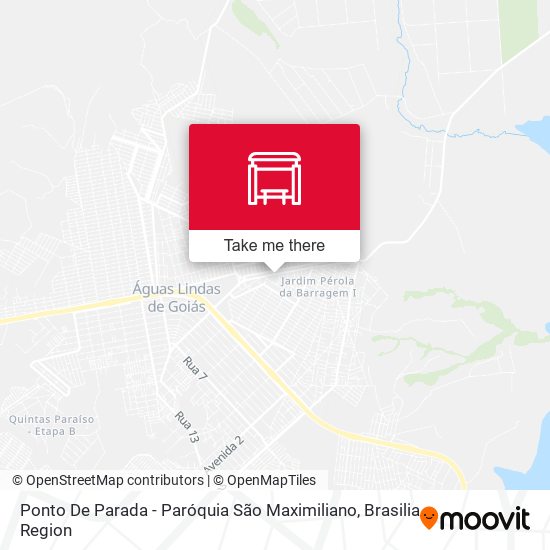 Ponto De Parada - Paróquia São Maximiliano map