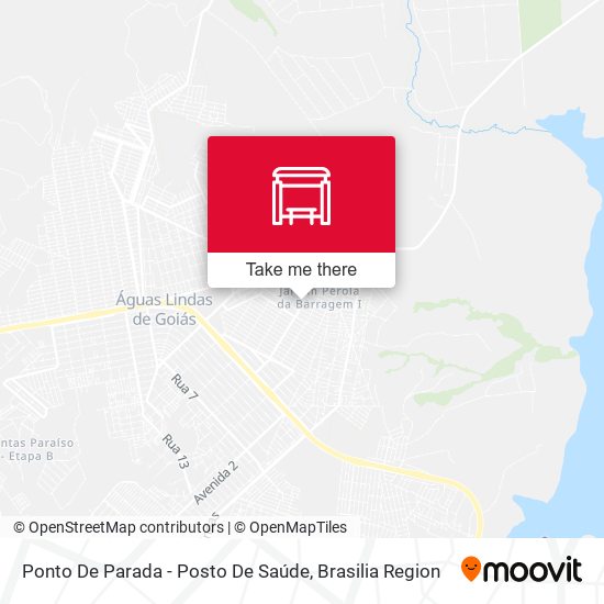 Ponto De Parada - Posto De Saúde map