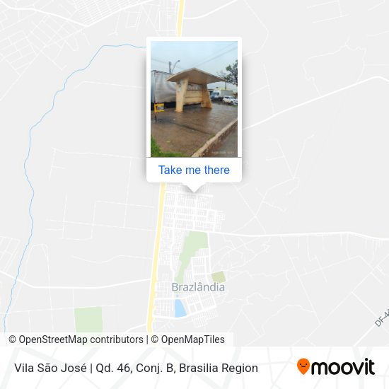 Vila São José | Qd. 46, Conj. B map