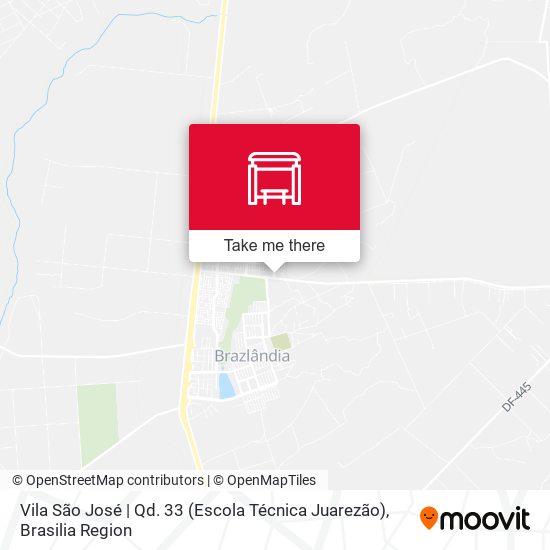 Vila São José | Qd. 33 (Escola Técnica Juarezão) map