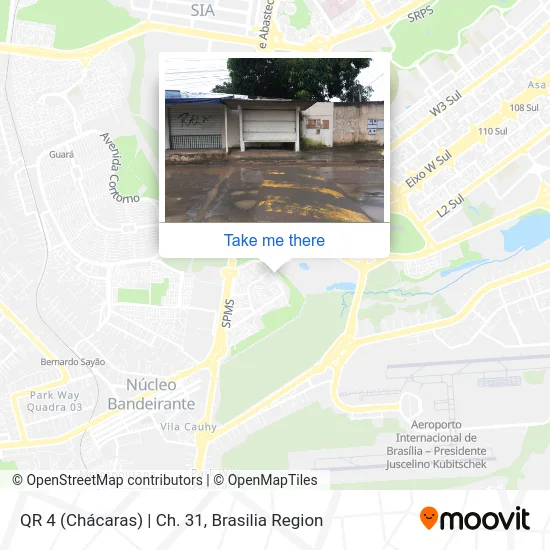 QR 4 (Chácaras) | Ch. 31 map