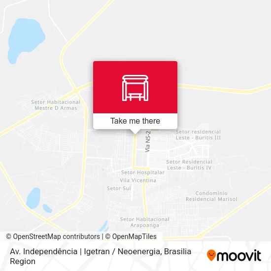 Av. Independência | Igetran / Neoenergia map