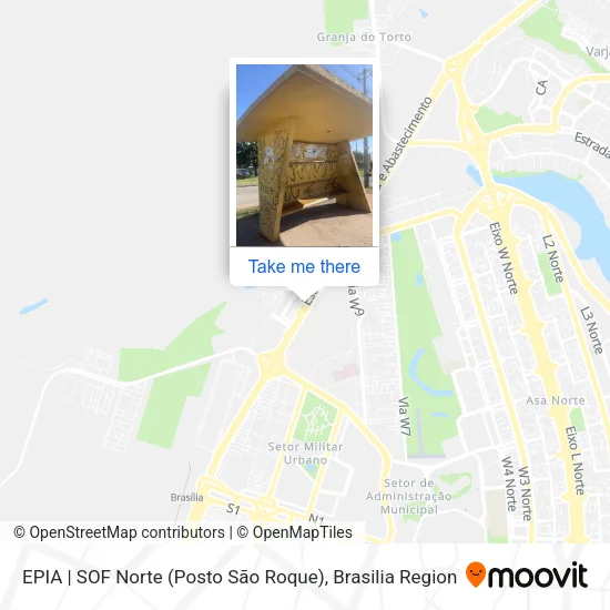 EPIA | SOF Norte (Posto São Roque) map