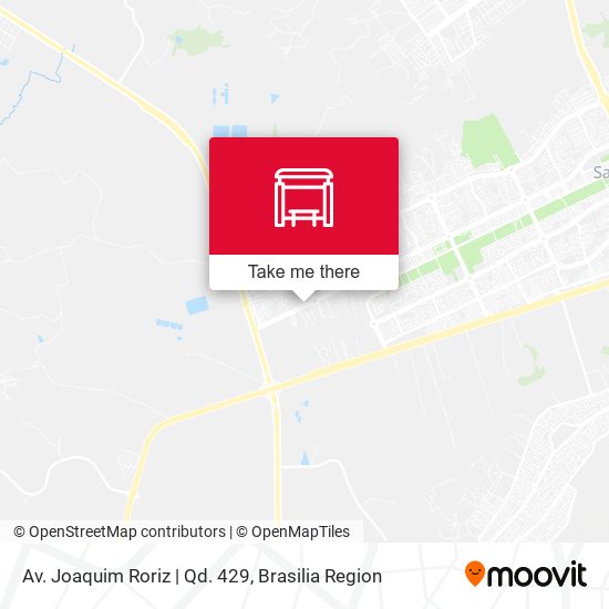 Av. Joaquim Roriz | Qd. 429 map