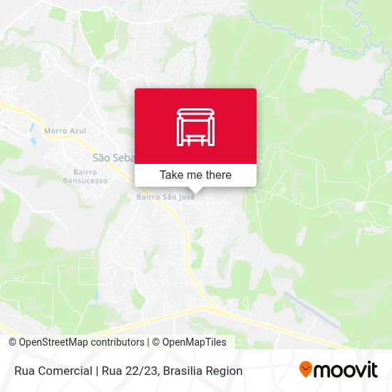 Rua Comercial | Rua 22/23 map