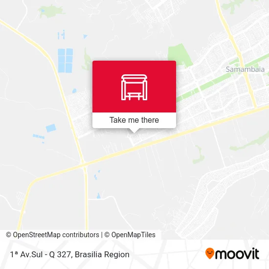 1ª Av.Sul - Q 327 map