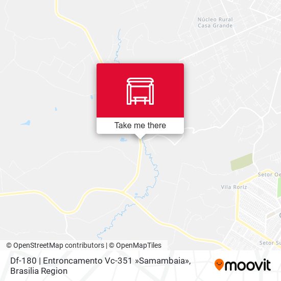 Df-180 | Entroncamento Vc-351 »Samambaia» map