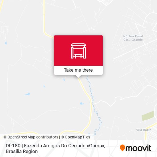 Df-180 | Fazenda Amigos Do Cerrado «Gama« map