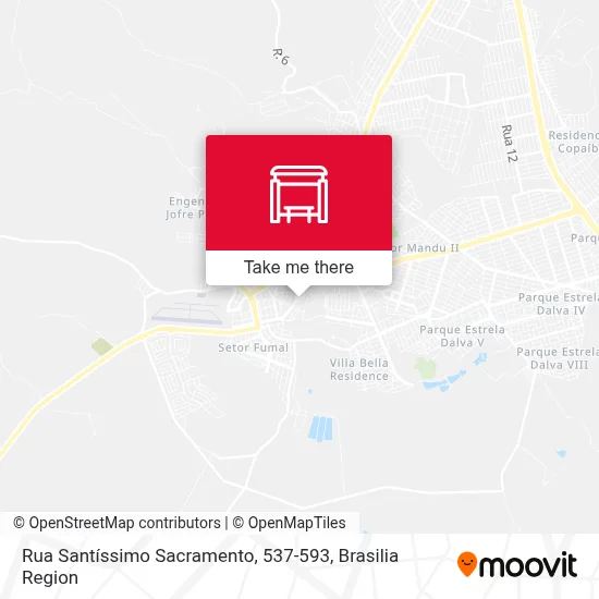 Rua Santíssimo Sacramento, 537-593 map