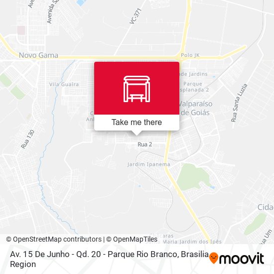 Av. 15 De Junho - Qd. 20 - Parque Rio Branco map