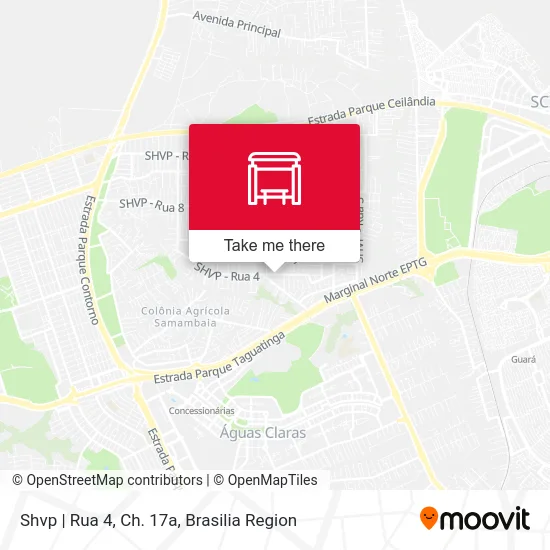 Shvp | Rua 4, Ch. 17a map