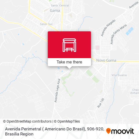 Avenida Perimetral ( Americano Do Brasil), 906-920 map