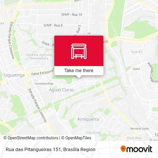Rua das Pitangueiras 151 map
