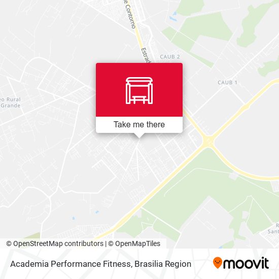 Academia Performance Fitness map