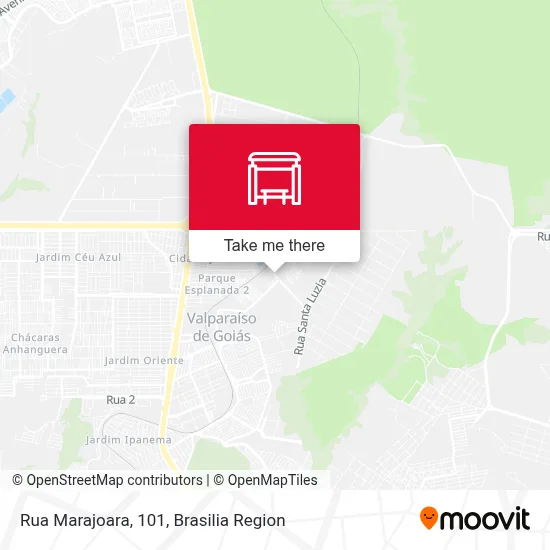 Rua Marajoara, 101 map