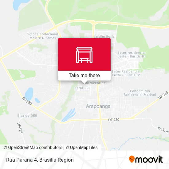 Rua Parana 4 map